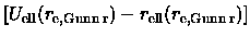 $\displaystyle [{U_{\rm ell}}({r_{\rm e,Gunn\,r}}) - {r_{\rm ell}}({r_{\rm e,Gunn\,r}})]$