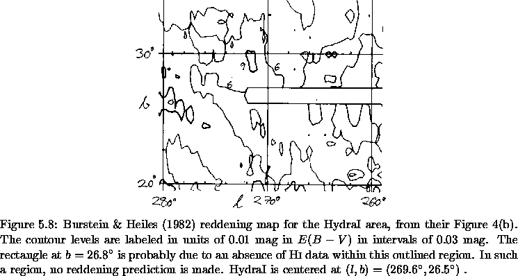 \begin{figure}% latex2html id marker 8997\makebox[\textwidth]{
\epsfxsize=08.0...
... made.
HydraI is centered at $(l,b) = (269.6^\circ, 26.5^\circ)$ .
}\end{figure}