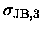 $\displaystyle \sigma_{\mbox{\scriptsize JB},3}$