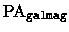 ${\rm PA}_{\tt galmag}$